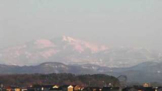 preview picture of video '白山2010　能美市粟生より Mt.Hakusan White Mountain Mont Blanc'