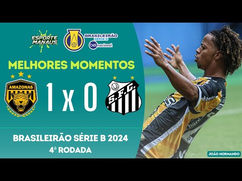 Amazonas FC 1x0 Santos