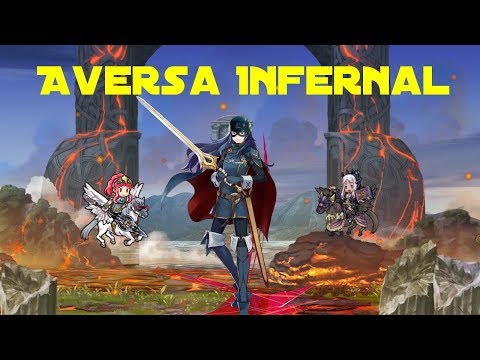 FEH - Lucina & Clair Vs Aversa Infernal 1 Turn Clear [Support]