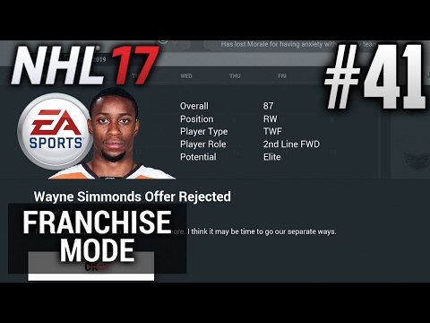 NHL 17 Franchise Mode | Sacramento Flyers | EP41 | NOT THE WAYNE TRAIN (OFFSEASON Season 3)