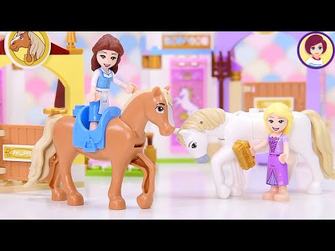 Ok then. So Belle and Rapunzel are besties now? Lego Disney Princess build & review