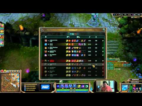 Scarra - Anivia vs Orianna mid (Diamond l)