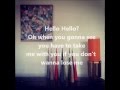 Missy Higgins - Hello hello with lyrics 