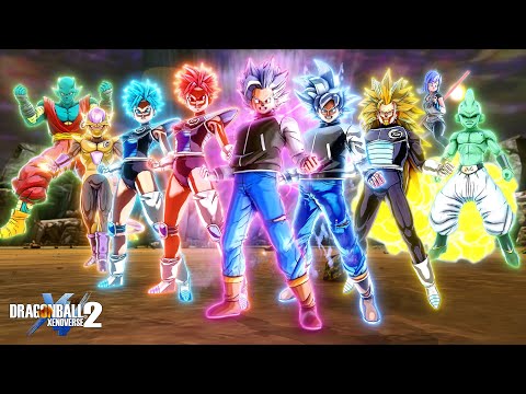 Dragon Ball Xenoverse 2 (PS5) - All Transformations (2016-2024)
