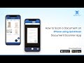 How to Scan a Document on iPhone using QuickScan - Document Scanner App