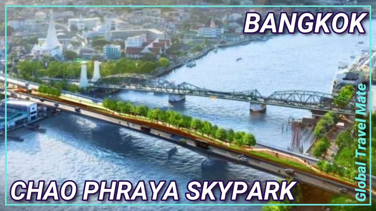 Join a traveler on an exciting exploration of Chao Phraya Sky Park in this video.