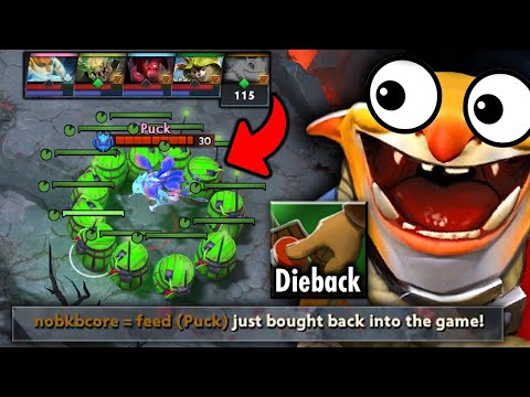 Impressed Rank Immortal Puck with Instant DIEBACK Button | 15-0 Techies MVP!!!