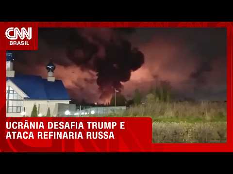 Ucrânia desafia Trump e lança um dos seus maiores ataques contra a Rússia | CNN Agora