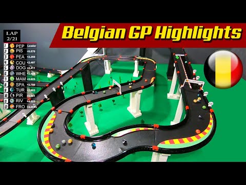 Marble Circuits - Belgian GP Highlights R8 - Marble Race