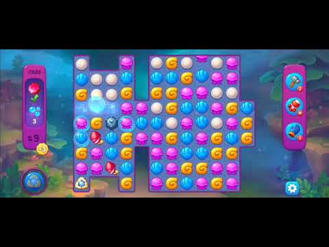 Fishdom Super Hard Level 11885 (with Double Lightning Booster) @choraelmin