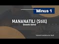 MANANATILI (Still) - Acoustic Guitar Minus 1