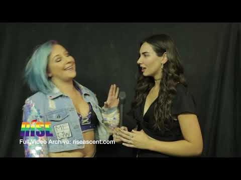 Alicia Atout Interviews Kimber Lee Women's Wrestling from RISE - ASCENT, Episode 1 - The Beginning