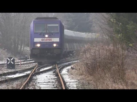 TRAXX LOTOS & SM42-2602. Przywitanie cementu z Osową i pożegnanie z Kokoszkami.