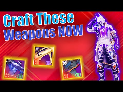 These Are The BEST 5 Crafted Weapons In The Game