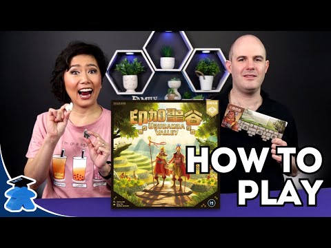 Urubamba Valley - How to Play. Tile placement and engine building goodness
