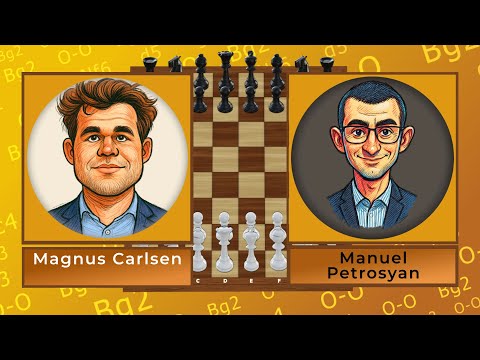 ♞  Magnus Carlsen 🤝 Manuel Petrosyan - Titled Tuesday Blitz September 27 Early 2022 #chessgame