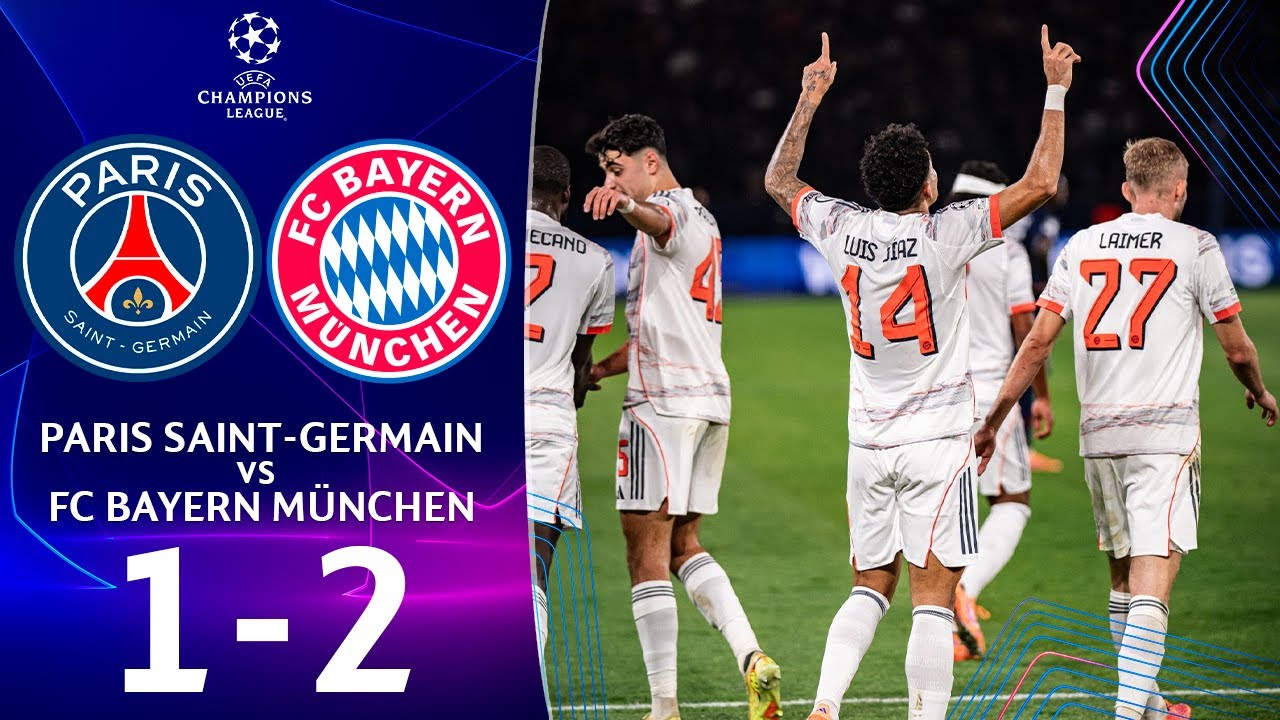 PSG vs Bayern Munich Best Goals