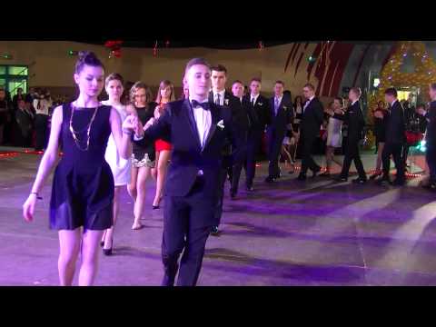 Studniówka 2014 - ZSO Kluczbork. Polonez