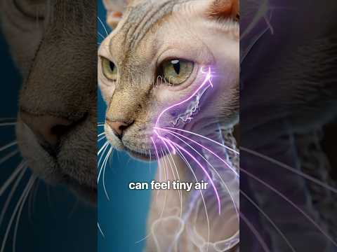 Cat Whiskers Are NOT Just Hair! ⚠️ #shorts