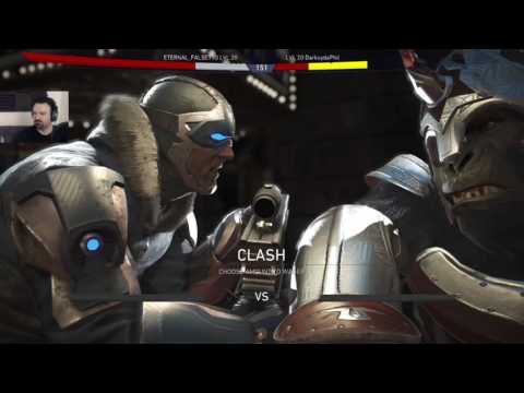 Injustice 2 1st MP gameplay pt59 - Captain Cold vs. SICK Grodd!