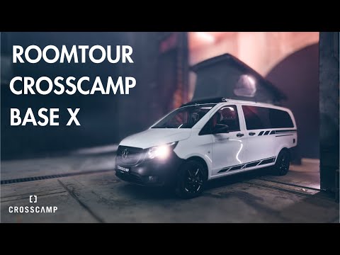 Roomtour CROSSCAMP BASE X - Urban Camper auf Mercedes Vito 4x4 Basis (alle Features erklärt)