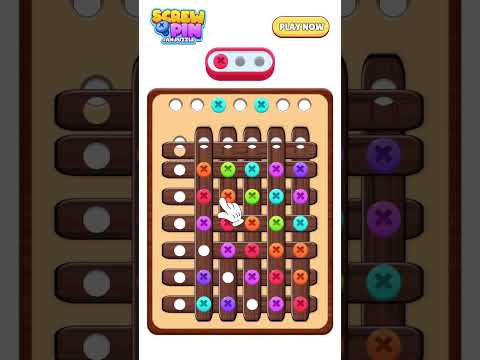 Screw Pin Nuts Jam | Creative Gameplay #games #gameplay #shorts - YouTube