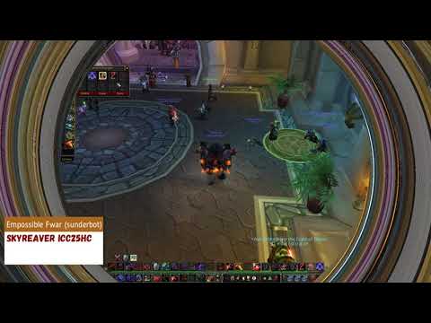 How to remove Weapons at Lady DeathWhisper HC- ICC10/25 !