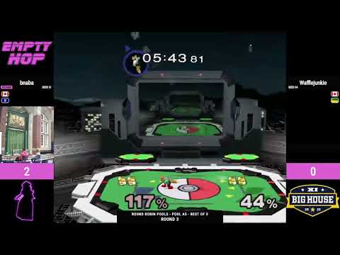 bnaba (Fox) vs. Wafflejunkie (Fox) - Melee Singles Pools - Empty Hop
