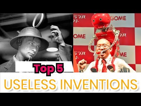 , title : 'the most 5 useless inventions (That Will Make You Wonder 'Why?)'