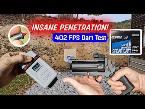 Six Needler with Cold Steel .357 Magnum Darts vs. 18 gauge Metal plates