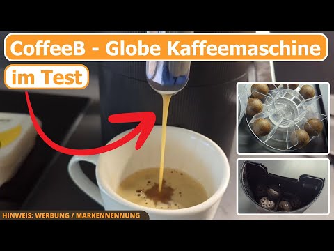 CoffeeB Globe Coffee Machine Review (for Coffee Balls from Café Royal)