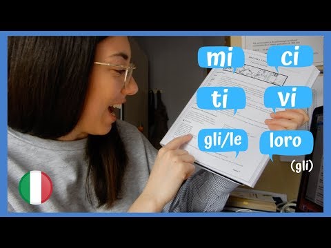 Italian Indirect Object Pronouns (focus on LORO vs GLI) [INDIRECT PRONOUNS in Italian] int-adv