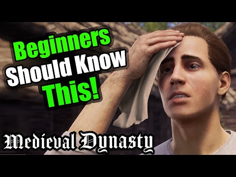 10 ESSENTIAL Beginner Tips for Medieval Dynasty [Medieval Dynasty 101]