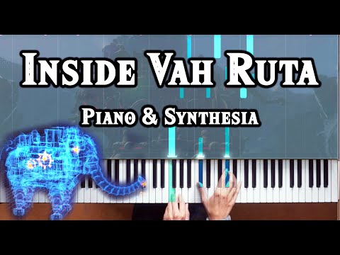 Zelda: Breath of the Wild - Inside Vah Ruta [Piano + Synthesia] [How To Play] [Piano Tutorial]