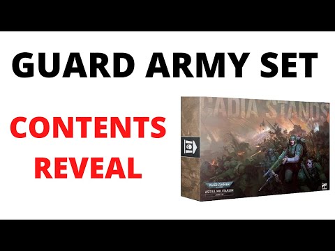MASSIVE Astra Militarum MODEL REVEALS - New Army Set, Field Ordnance Battery and MUCH MORE!
