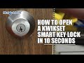 How to Open a Kwikset Smart Key Lock in 10 ...