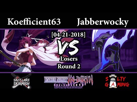 [2018-04-21] Unist - Koefficient63 (Yuzuriha) vs Jabberwocky (Merkava) LR2