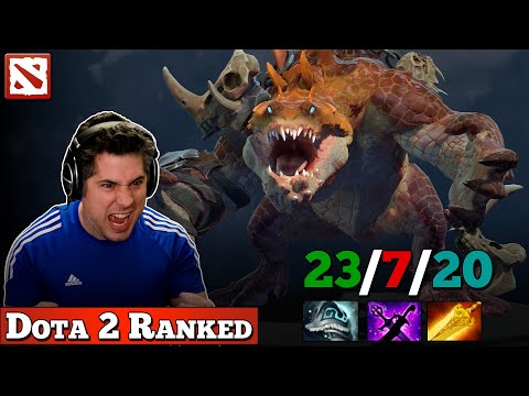 2K BOOMER TAKES 200K DMG AND 1V9s AS OFFLANE PRIMAL BEAST