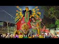 KOLKATA BIGGEST DURGA IDOL GOING TO PANDAL PRADIP RUDRA PAL STUDIO PARK CIRCUS DURGA PUJA 2024
