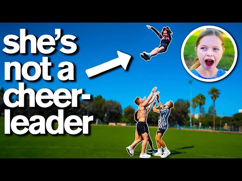 Transforming My Daughter Into A Cheerleader ft/ Anna McNulty