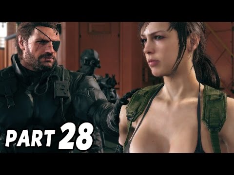 Let's Play Metal Gear Solid 5 Phantom Pain Gameplay German Deutsch #28 - Quiet als Partner ?