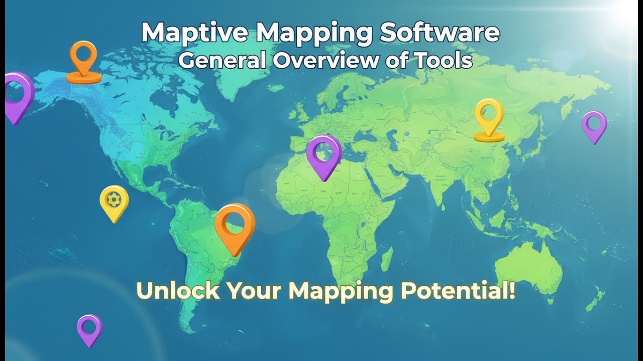Maptive Mapping Software: General Overview of Tools