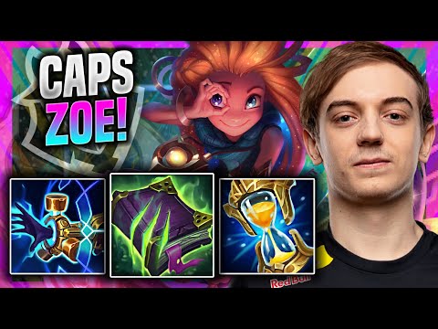 CAPS IS INSANE WITH ZOE! 🔥 ITS BROKEN🔥! - G2 Caps Plays Zoe MID vs Twisted Fate! | Season 11