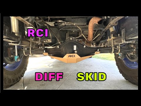 RCI Rear Diff Skid install on a Toyota Tacoma