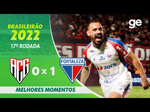 Gols e lances de Atlético-GO x Fortaleza