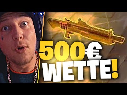 500 Euro für eine Goldene Waffe | Fortnite | SpontanaBlack Video
