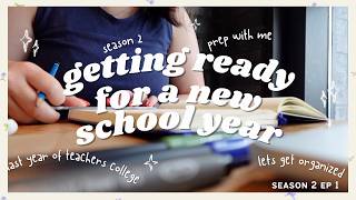 Getting Ready for a New School Year ☕️ | Back to School Prep + Studyis