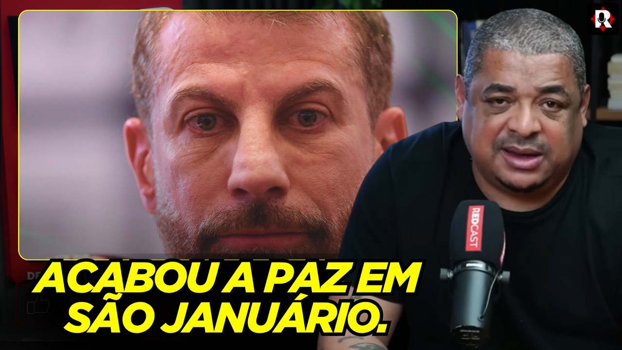 VAMPETA EXPÕE BRIGA COM PEDRINHO NO VASCO: "FICOU PUT#!"