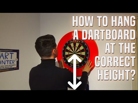 How To Setup A Dartboard At The Correct Height?