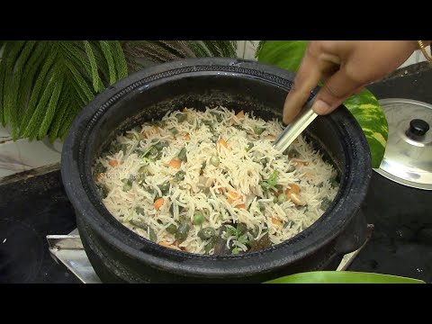 Clay Pot Veg Pulao | Street Food